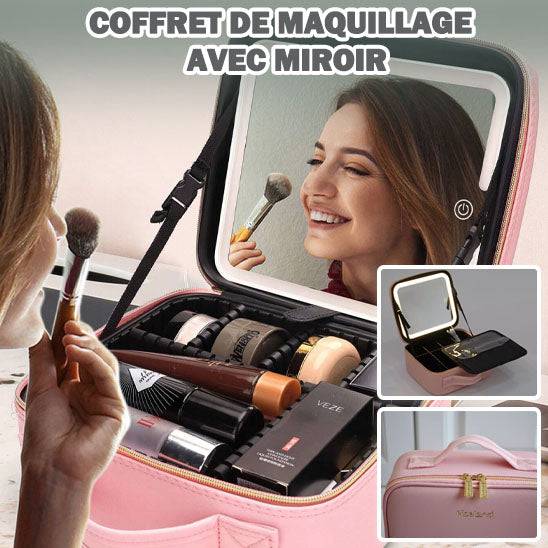 BOITE RANGEMENT MAQUILLAGE| Make - upLed™ - Organisa❤️coeur