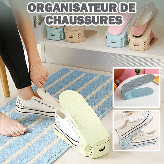 ORGANISATEUR DE CHAUSSURES| OrgaShoe™ - Organisa❤️coeur