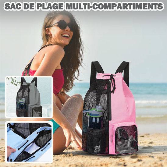 SAC EN FILET| BeachBag+™ - Organisa❤️coeur