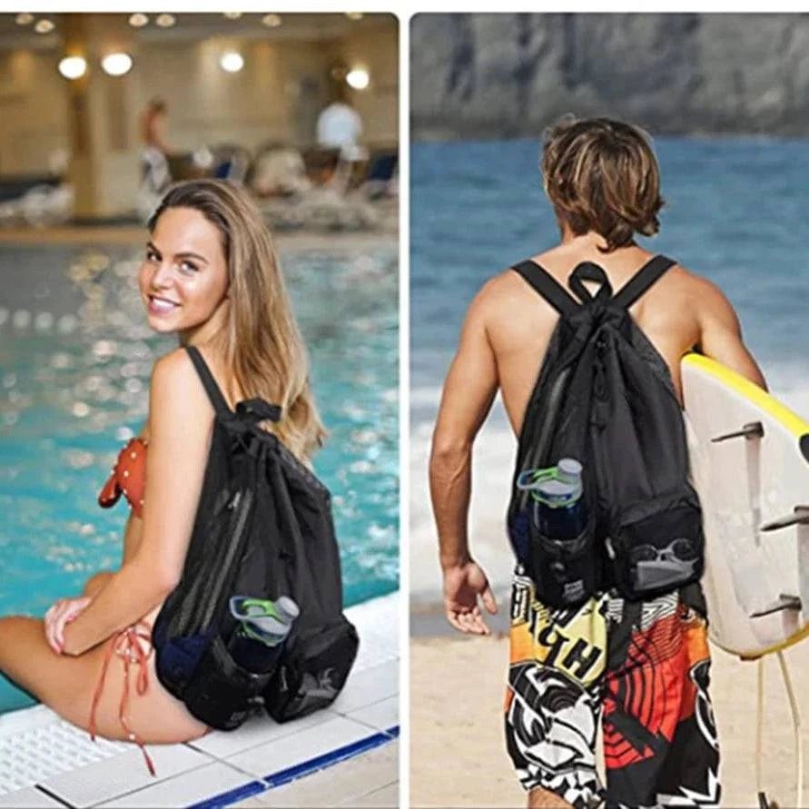 SAC EN FILET| BeachBag+™ - Organisa❤️coeur