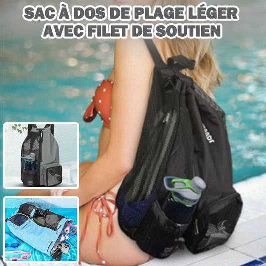 SAC EN FILET| BeachBag+™ - Organisa❤️coeur