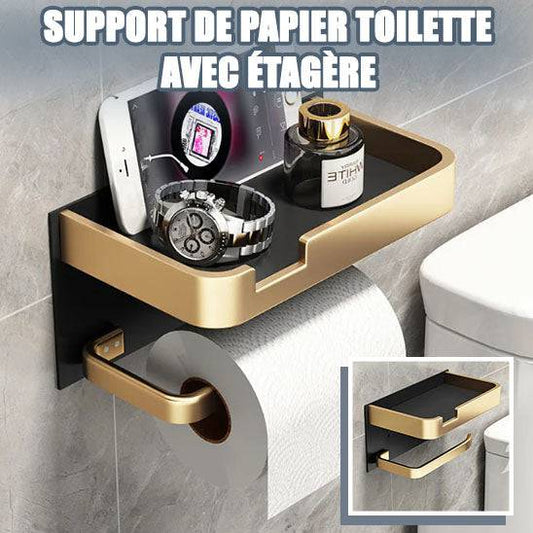 SUPPORT PAPIER TOILETTE| ToiletHold™ - Organisa❤️coeur